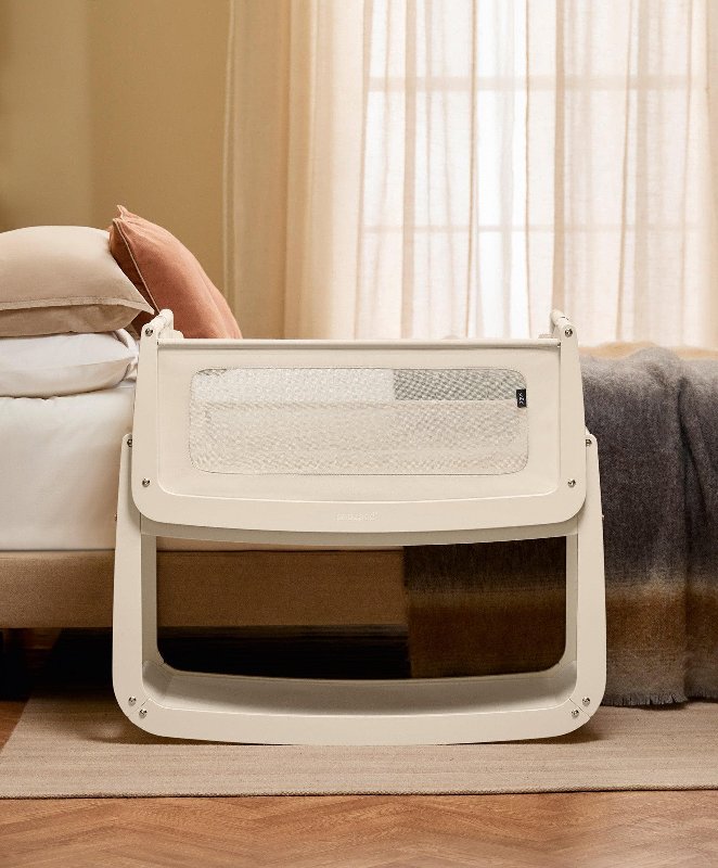 SnuzPod 5 Bedside Crib - Cashmere