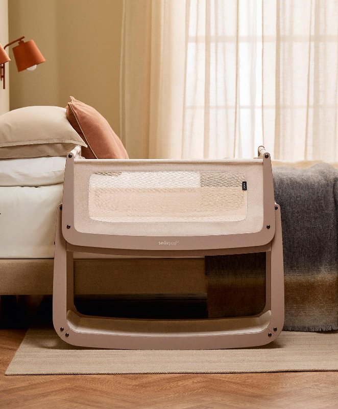 SnuzPod 5 Bedside Crib - Mocha
