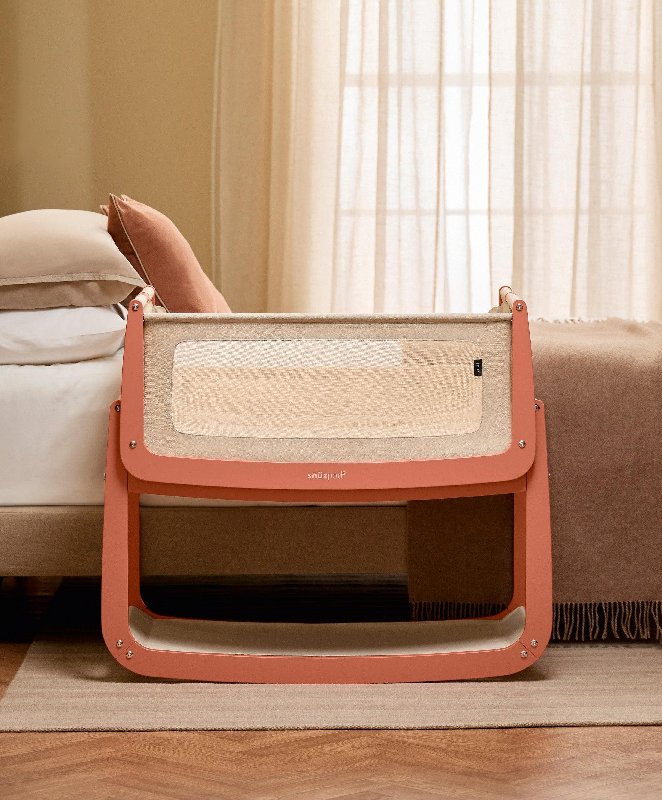 Snuz SnuzPod 5 Bedside Crib - Terracotta