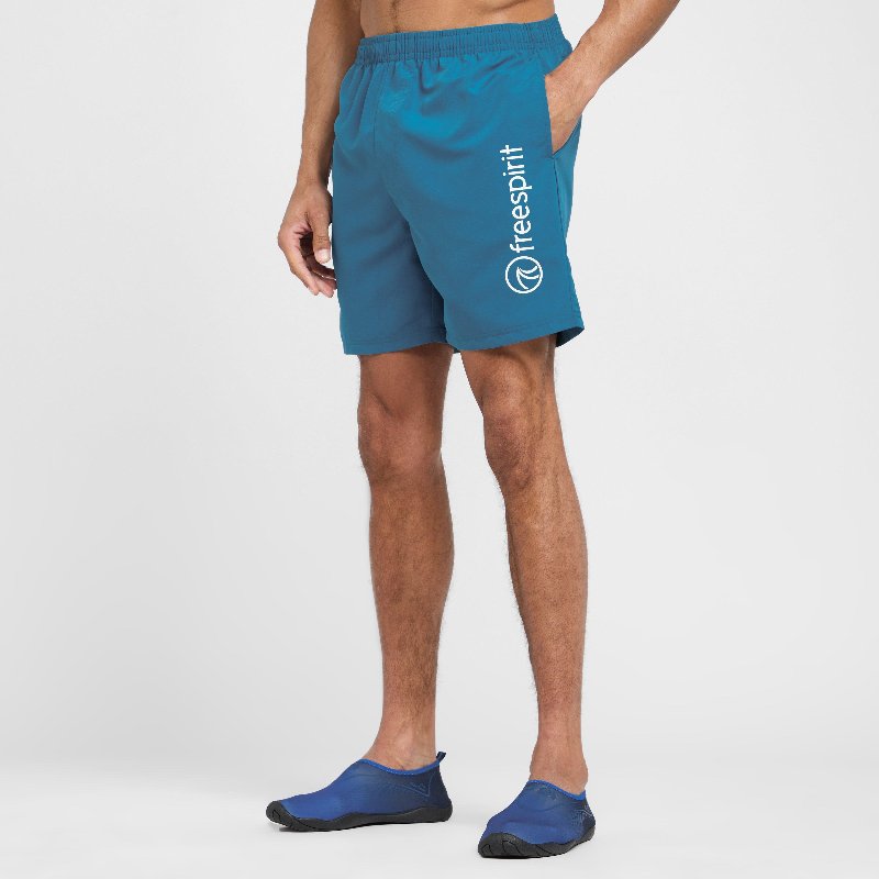 Freespirit Men's Swimming Shorts - Blue
