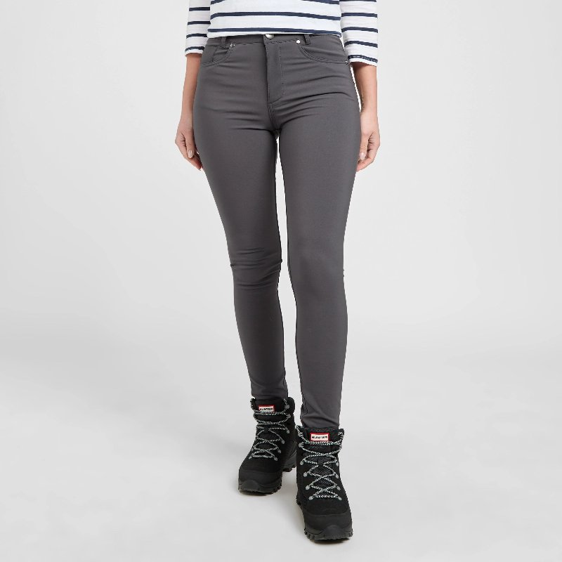 North Ridge Women's Walking Jeans in Grey