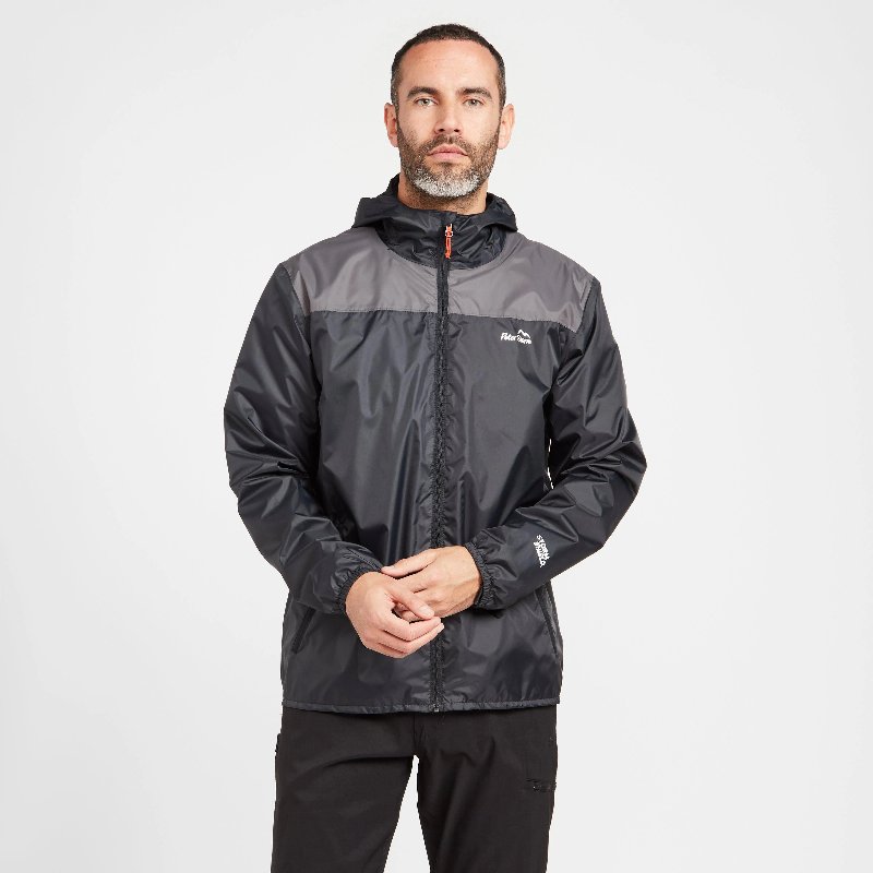 Peter Storm Men's Cyclone Waterproof Jacket - Black