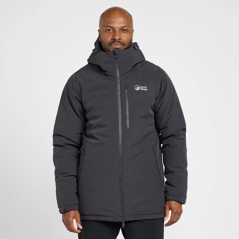 North Ridge Men's Domain Waterproof Parka in Grey