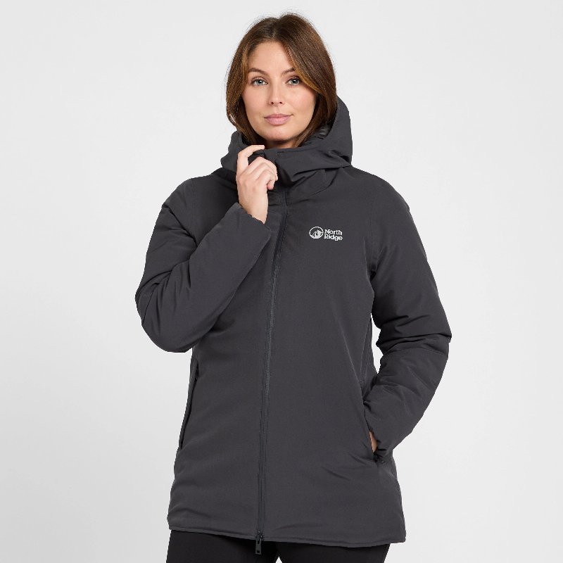North Ridge Women's Latitude Parka - Grey