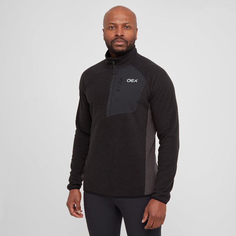 OEX Men's Braewick Half Zip Fleece