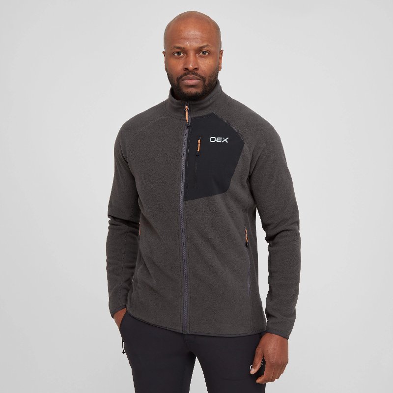 OEX Men's Braewick Full Zip Fleece