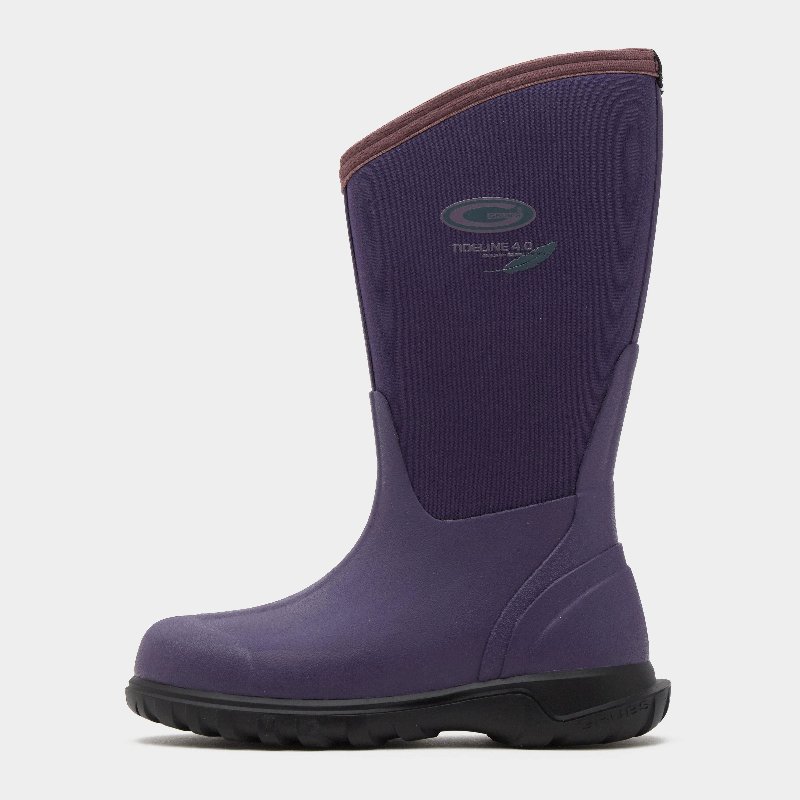 Grubs Kids Tideline Boots in Plum