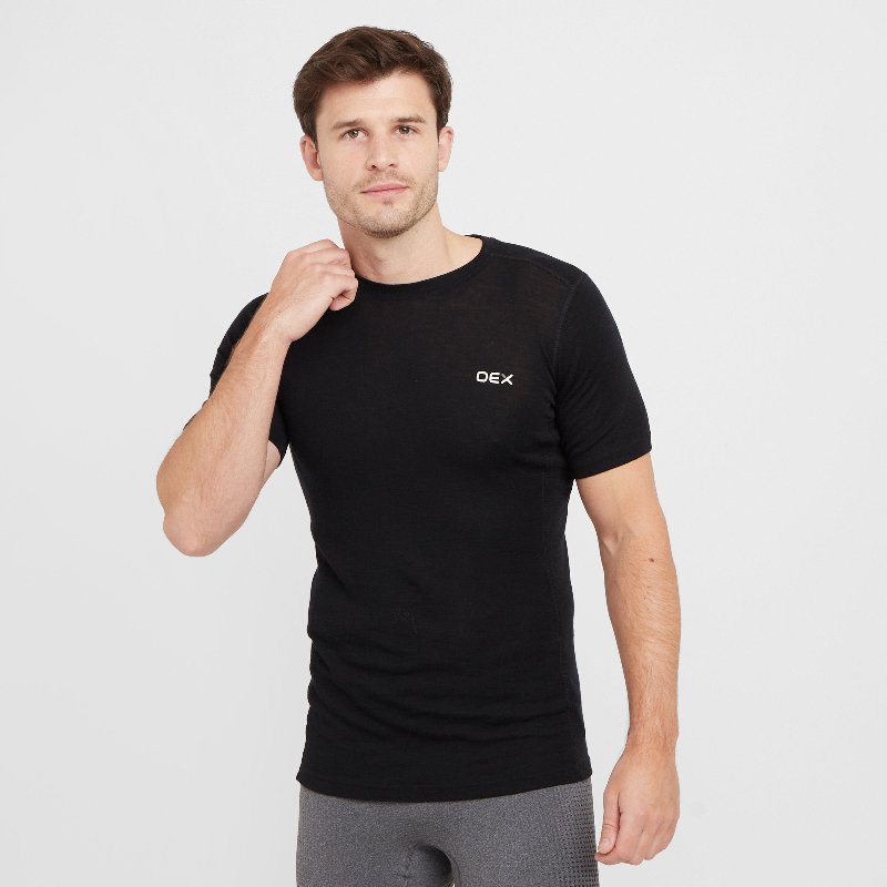 OEX Kelso Men's Merino Short Sleeve Baselayer Top