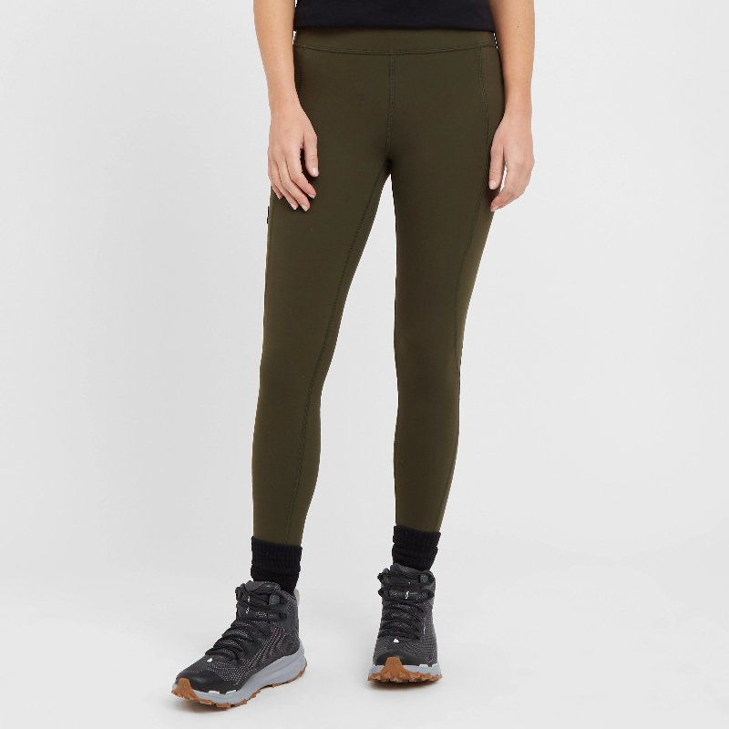 Ridgeline Women's Infinity Leggings in Deep Forest