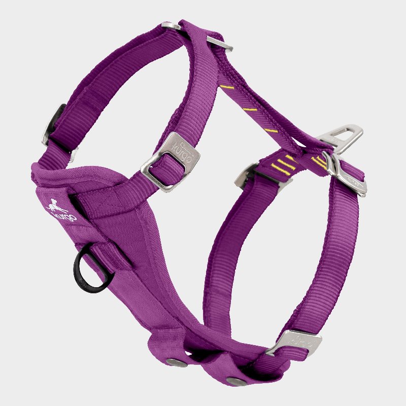 Kurgo Tru-Fit Smart Dog Walking Harness, Purple