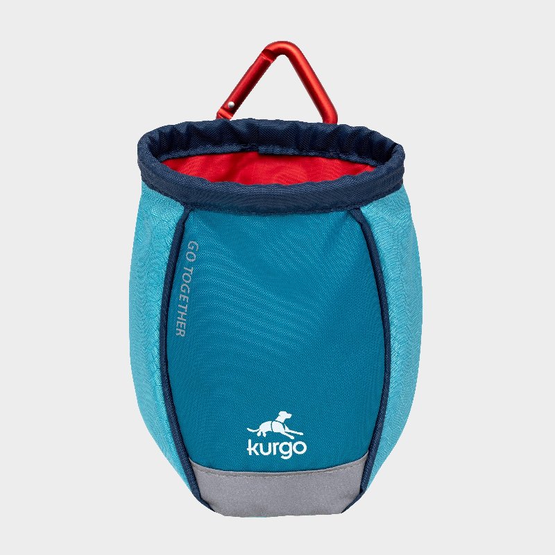 Kurgo Go Stuff It Dog Treat Bag, Blue