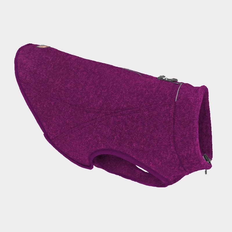 Kurgo Core Dog Sweater in Heather Violet