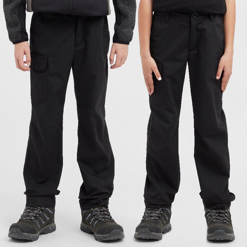 Peter Storm Kids' Rambler Trousers - Black