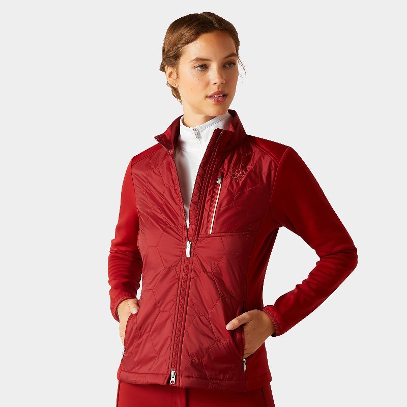 Ariat Women's Fusion Insulated Jacket in Sun-Dried Tomato