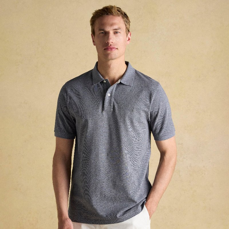 Joules Men's Woody Polo Shirt Grey