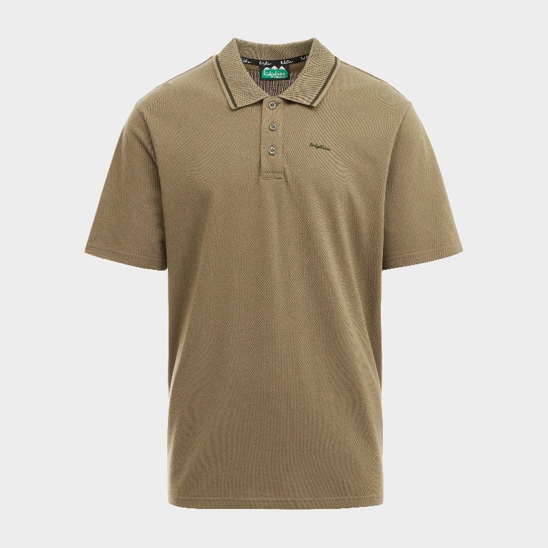Ridgeline Men's Kilworth Polo Shirt in Smokey Olive
