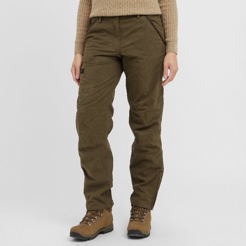 Hoggs of Fife Women's Struther Waterproof Trousers in Sage