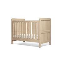 Mamas & Papas Atlas 3-Piece Small Cotbed Range with Dresser Changer and Wardrobe in Light Oak