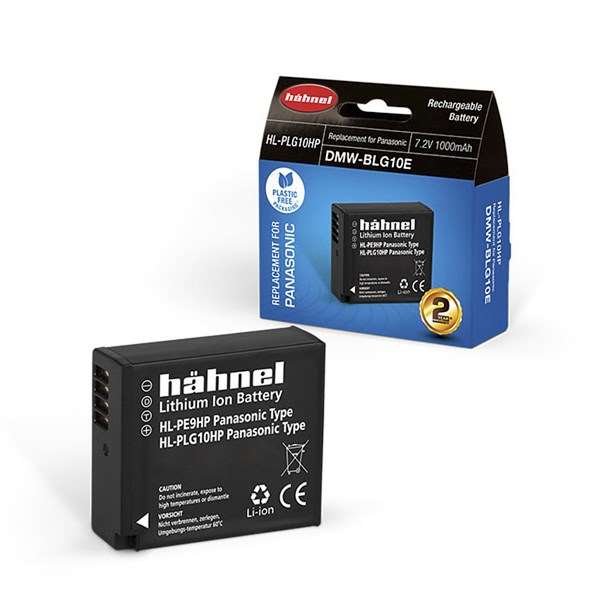 Hahnel HL-PLG10HP Replacement Battery for Panasonic DMW-BLG10E | 1000mAh | 7.2V