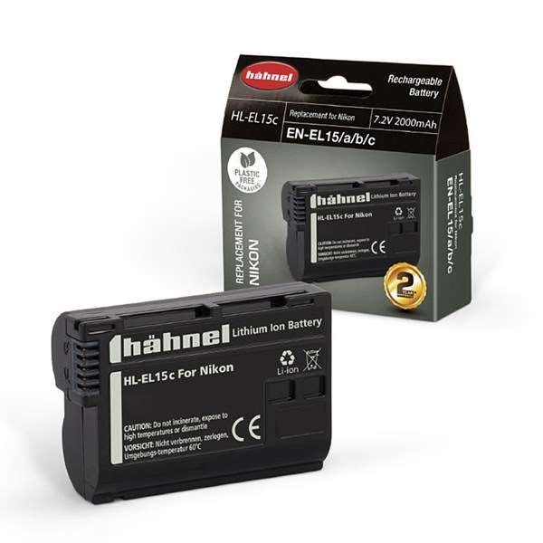 Hahnel HL-EL15 Replacement Battery for Nikon EN-EL15 Series