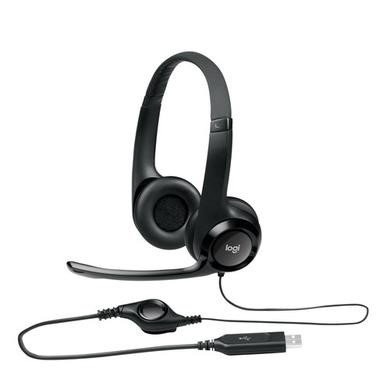 Logitech H390 Wired USB Headset with Noise-Cancelling Mic