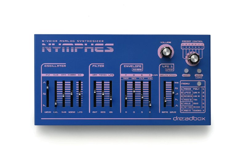 Dreadbox Nymphes 6-Voice Analogue Polyphonic Synthesizer