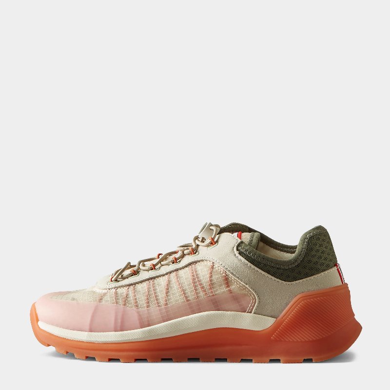 Hunter Women's Travel Trainer in White/Orange