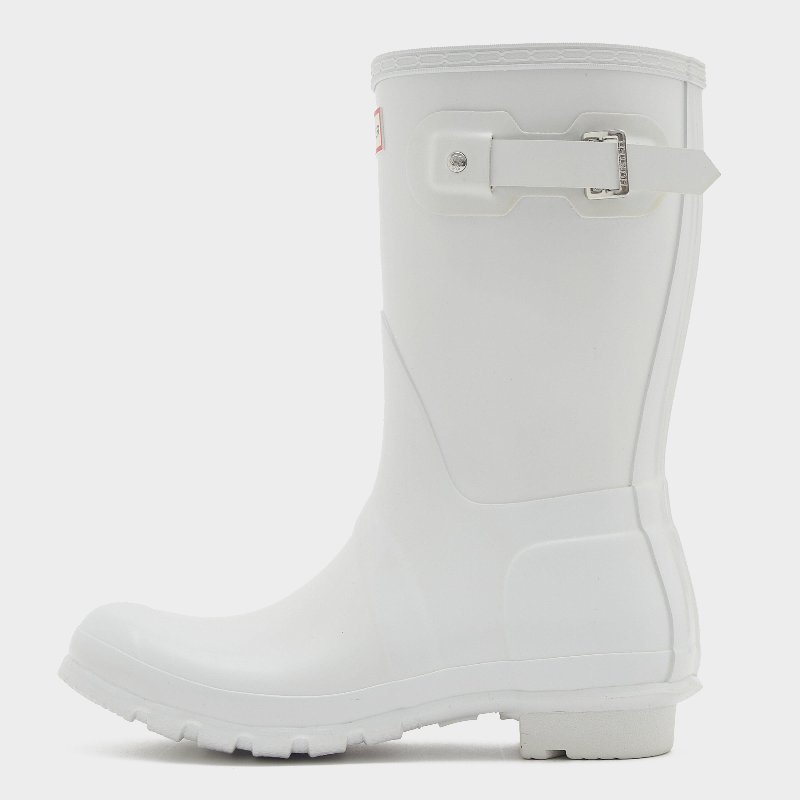 Hunter Women’s Original Short Wellington Boots in White