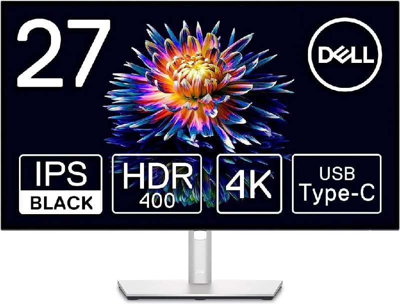 Dell UltraSharp U2723QE 27-inch 4K UHD HDR400 IPS Monitor Refurbished