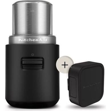 KitchenAid Go Cordless Coffee Grinder 5KBGR111BM in Matte Black