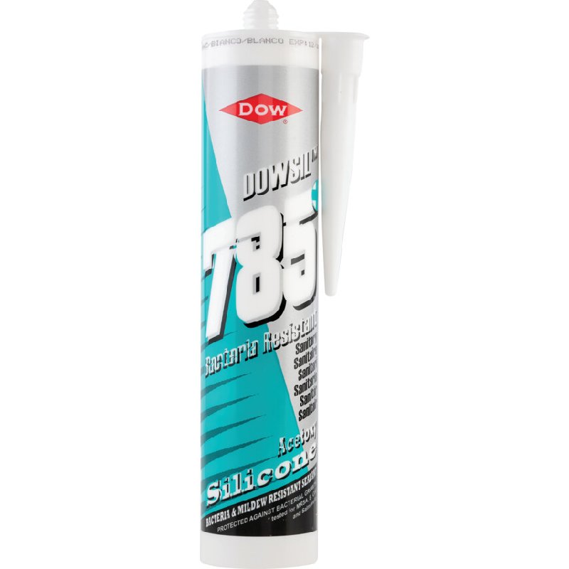 Dowsil 785 Sanitary Silicone Sealant 310ml White