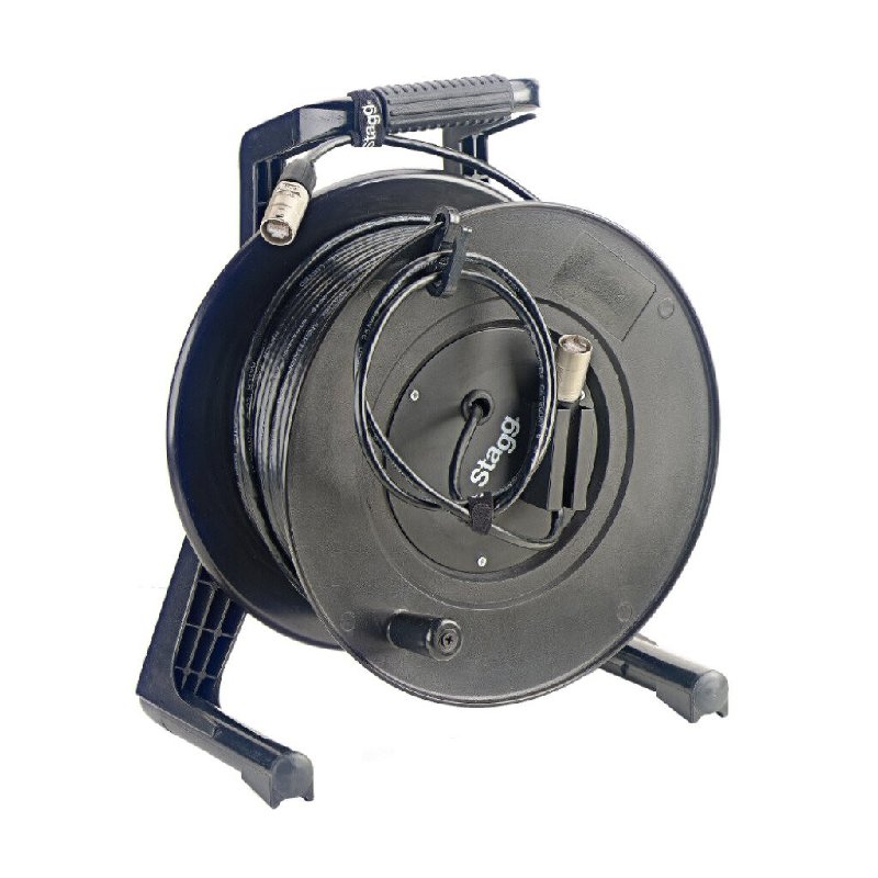 Stagg CAT6 Professional EtherCON Drum System - 50M Network Cable Reel