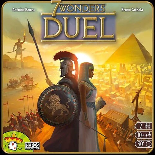 Asmodee 7 Wonders Duel Strategy Card Game for 2 Players