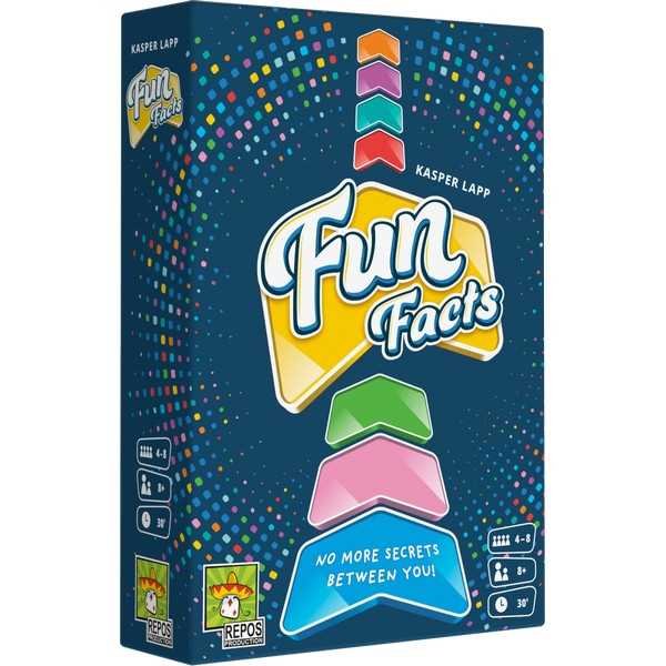 Fun Facts Party Game for 4-8 Players