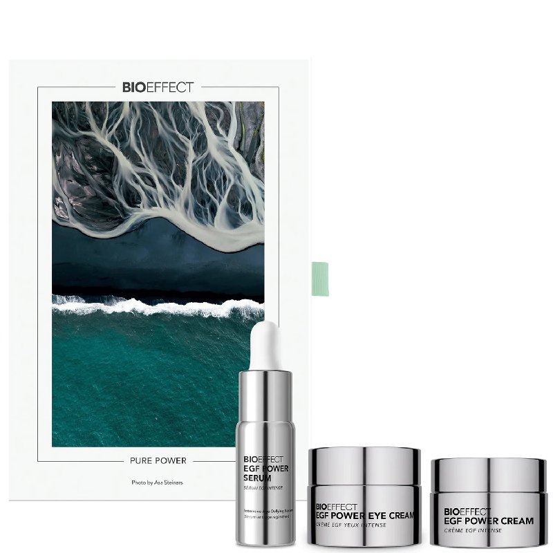 Bioeffect Pure Power Holiday Gift Set 2025 with EGF Power Serum, Eye Cream and Cream (15ml each)