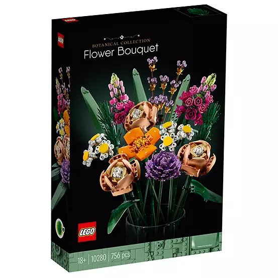LEGO Creator Expert Flower Bouquet Set 10280 with 756 Pieces