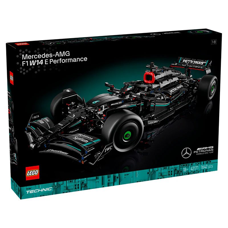 LEGO Technic Mercedes-AMG F1 W14 E Performance 42171 Construction Set