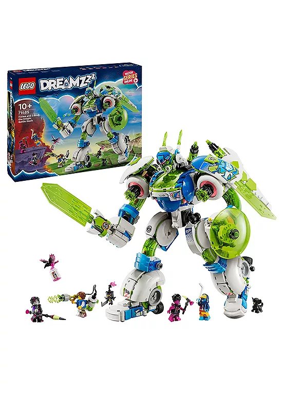 LEGO DREAMZzz Mateo and Z-Blob The Knight Battle Mech Construction Set (71485)