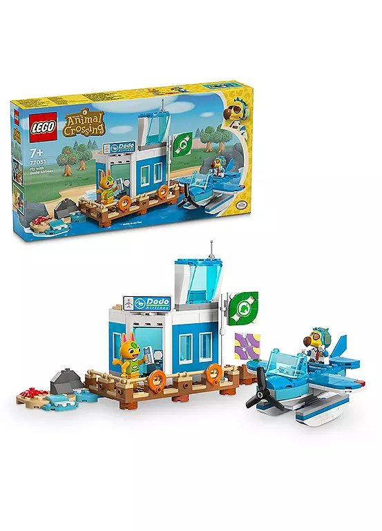 LEGO Animal Crossing Fly with Dodo Airlines Airport Playset #77051 (292 Pieces)