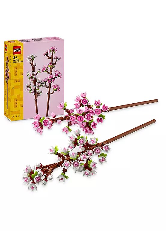 LEGO Creator Cherry Blossoms Flowers Decor Set 40725 with 430 Pieces