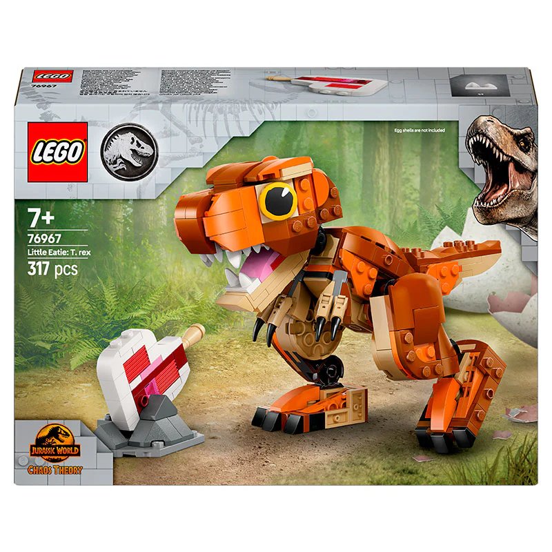 LEGO Jurassic World Little Eatie: T. rex Construction Set 76967