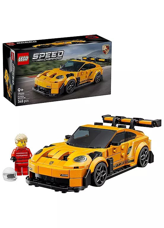 LEGO Speed Champions Porsche 911 GT3 RS Super Car Toy Building Set 77239