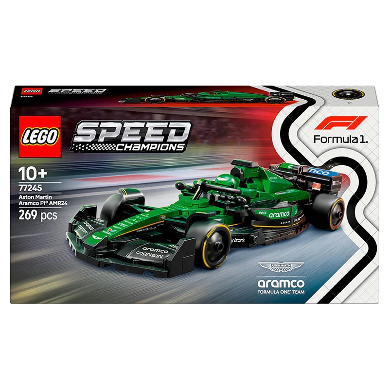 LEGO Speed Champions Aston Martin Aramco F1 AMR24 Race Car 77245 Building Set