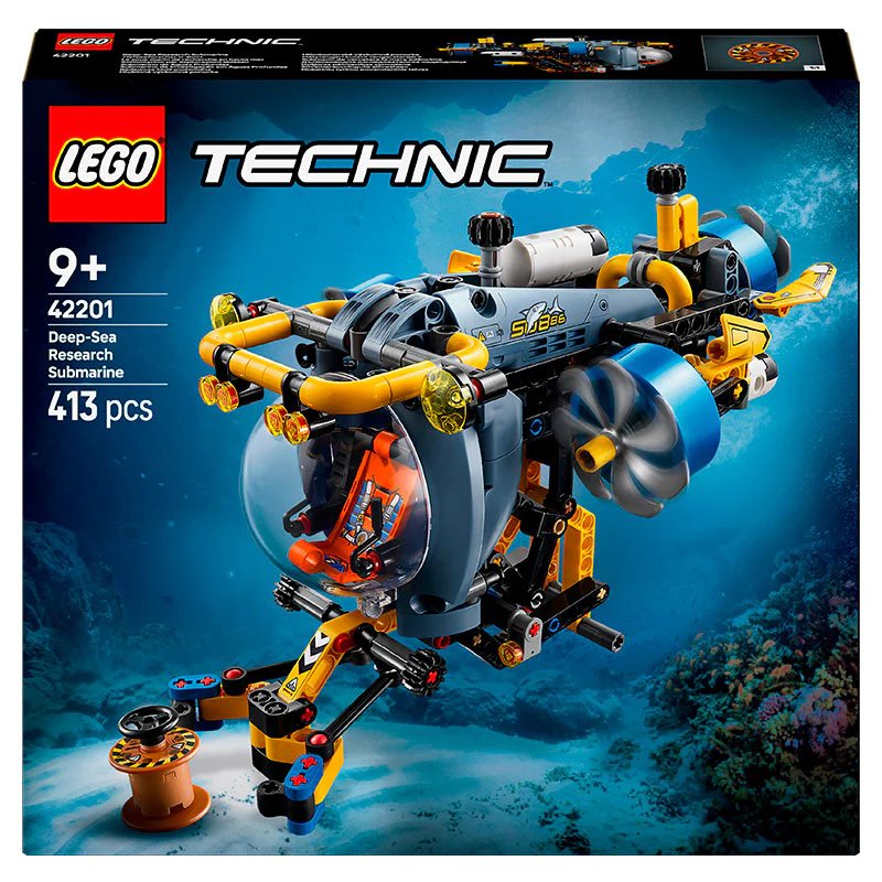 LEGO Technic Deep-Sea Research Submarine Building Set #42201