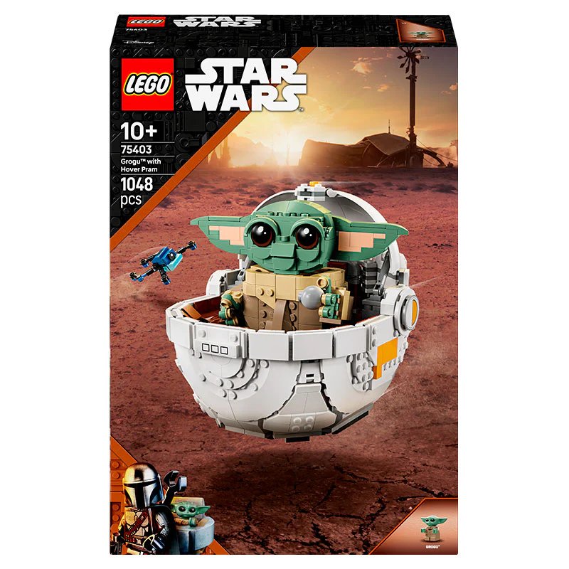 Lego Star Wars Grogu with Hover Pram 75403 Building Set (1048 Pieces)