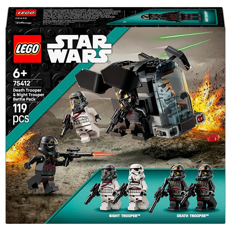 LEGO Star Wars Death Trooper & Night Trooper Battle Pack 75412 Construction Set