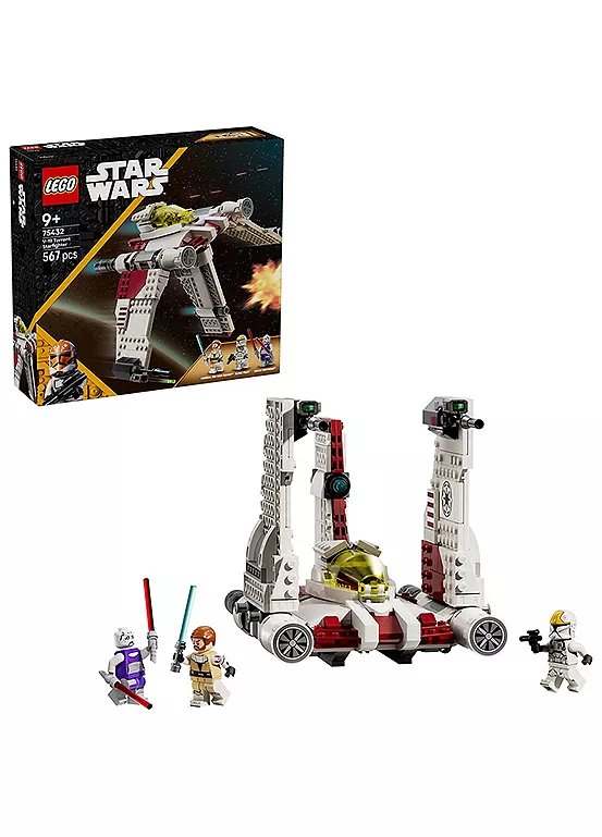 LEGO Star Wars The Clone Wars V-19 Torrent Starfighter 75432 Building Set (567 Pieces)
