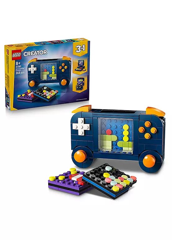 LEGO Creator 3in1 Retro Gaming Console Toy 31380 with 268 Pieces