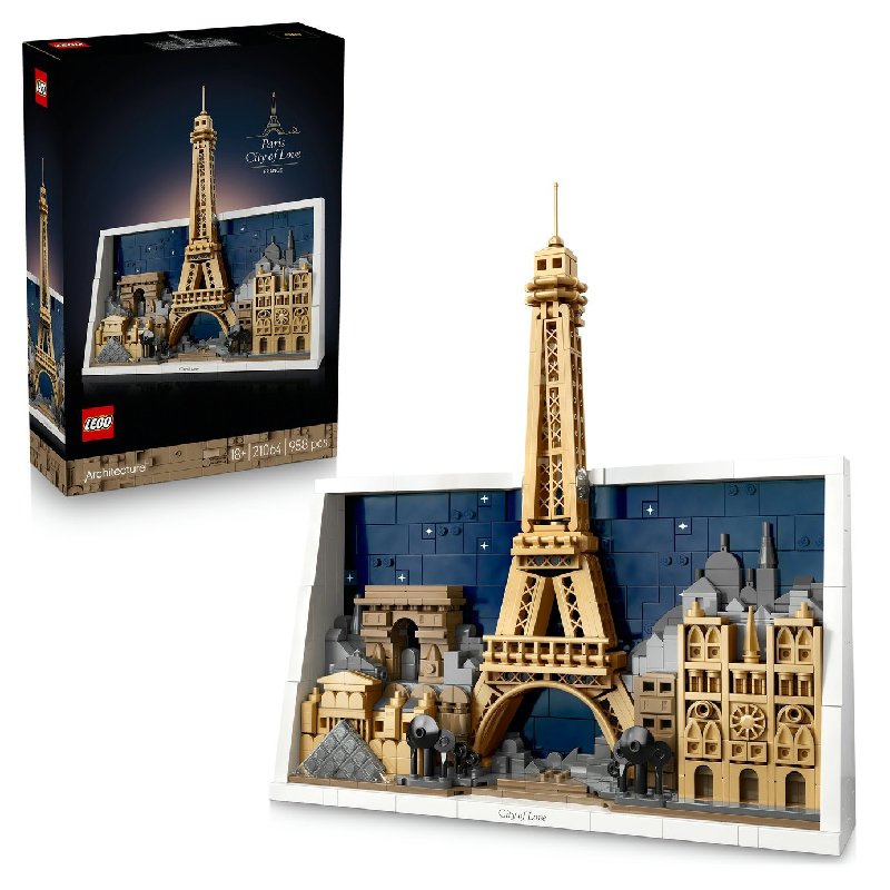 LEGO Architecture Paris – City of Love Set 21064 with 958 Pieces