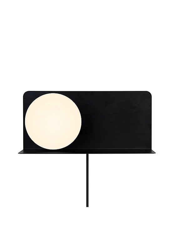 Nordlux Lilibeth LED Wall Light with Shelf in Black
